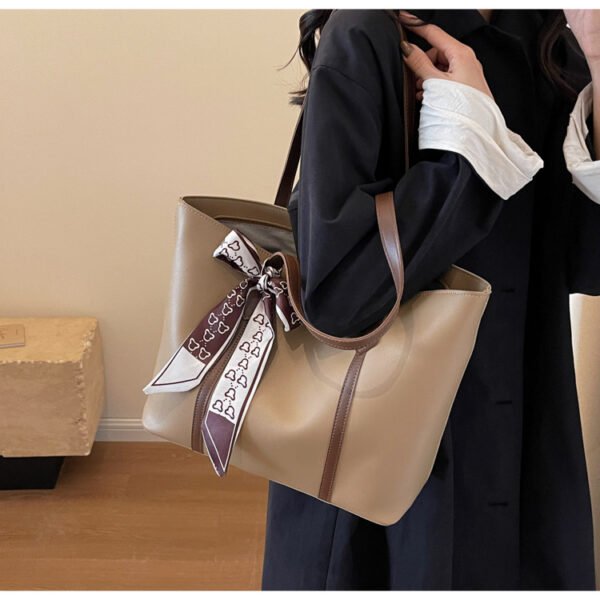 O1CN01CT8suI1cGU6FsFRLg_!!2216001913573-0-cib Korean-Style Vintage Large Tote Bag for Women – 2025 New Minimalist Fashion Commuter Handbag